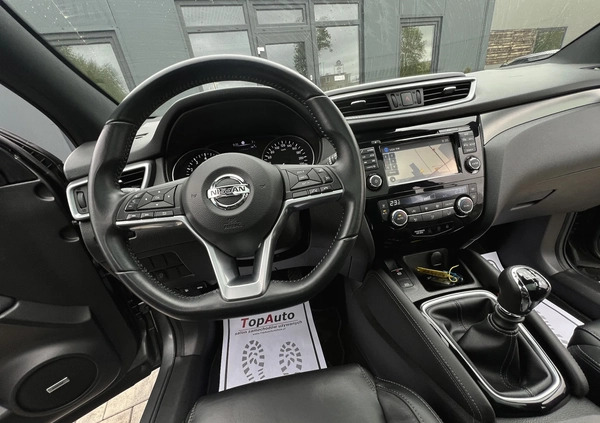 Nissan Qashqai cena 77900 przebieg: 91371, rok produkcji 2018 z Kisielice małe 781